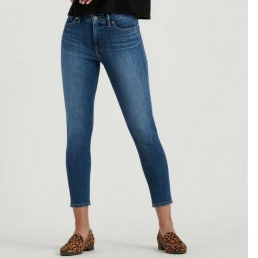 Lucky Brand Ava Mid Rise Skinny Jeans, Sz 2/26 A